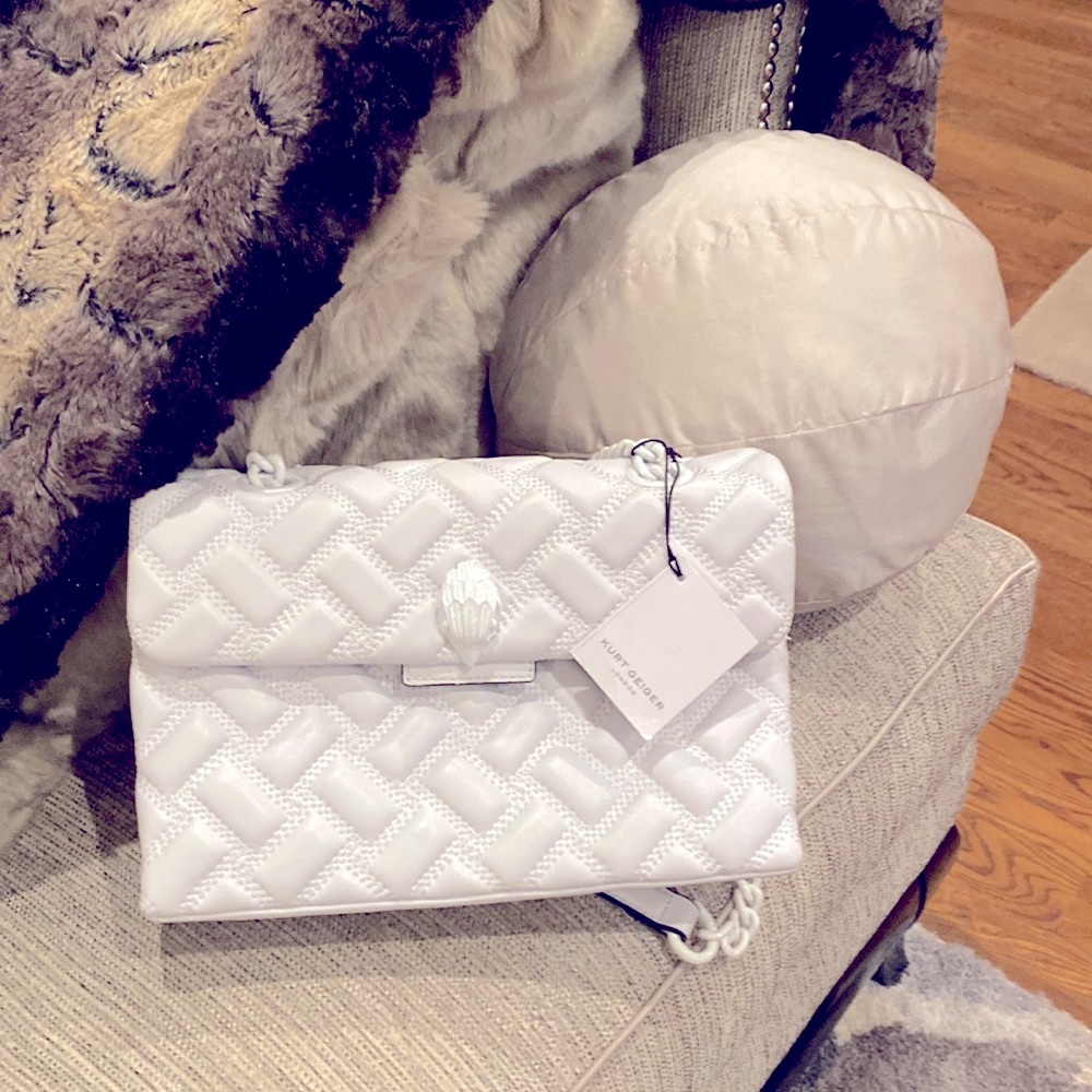 KURT GEIGER White Shoulder Bag